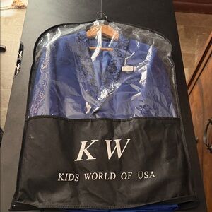 Blue Formal Suit Cover